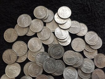 205 kusů 1 haléřů ČSSR, mince Československo, 1953 až 1962 - 5