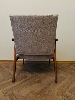 2 Křesla Brusel 60. Léta Po Renovaci - 5