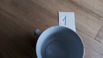 Retro hrnek, Czechoslovakia, Royal Dux Dubí - 5