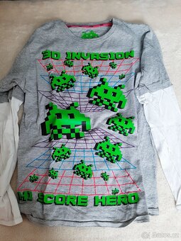 Trika s dl.rukávem vel.140 - 5