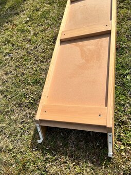 Dřevěná dětská klouzačka do interiéru - 5