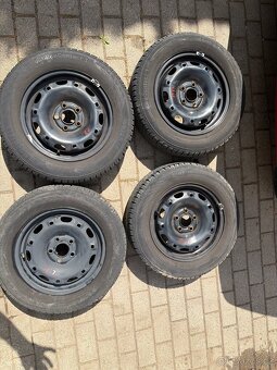 Prodám letní kola Škoda Fabia 1 2 165/70/14 - 5