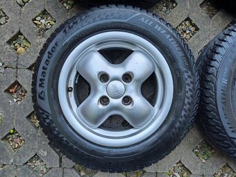 Celoroční pneu 165/70 R13 i s ALU Ronal Votex - 5