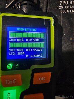 Autobaterie  Varta STOP/START AGM 12V 68Ah 380A - 5