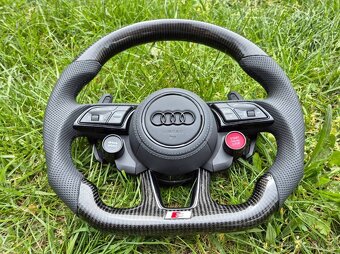 KARBONOVY VOLANT AUDI so ŠTART/STOP DRIVE SELECT - 5