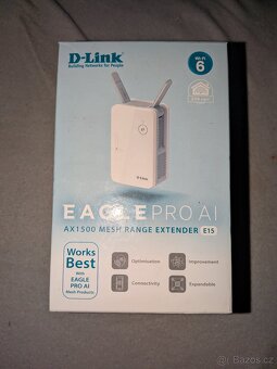 Wi-Fi 6 extender D-Link EAGLE PRO AI E15 (AX1500) - 5