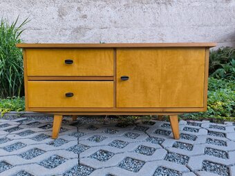 Retro komoda / skříňka NDR - Brusel 60. léta - 5