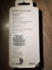 Flipové pouzdro LED View Cover na Samsung Galaxy S20 - 5