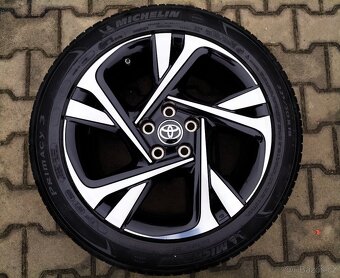 Alu kola originál Toyota C-HR 5x114,3 R18 KRÁSNÁ SADA - 5
