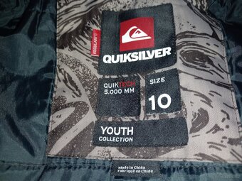 Lyžařská chlapecká bunda Quiksilver 5000 mm 10 let - 5