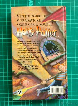 kniha Harry Potter a tajemná komnata - 5