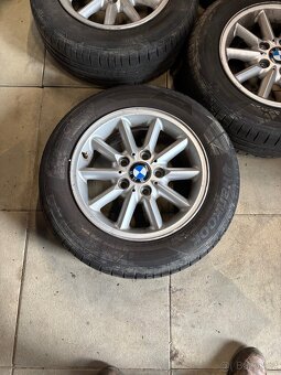 Alu kola BMW 5x120 r15 s pneu 195/65 r15 - 5