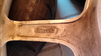 ⭐⭐⭐4x Alu disky 17"x8,5J ET30⭐⭐⭐ - 5