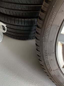 Celoroční al DIJON 17" originální VW Golf VI, VII r.v. 2014 - 5
