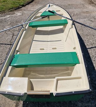 Rychlá veslice s vesly - nová 55kg, 320 cm - 5