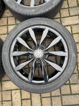 ORIGINÁL Alu Volkswagen Dijon R17, 5x112 - TOP STAV - 5