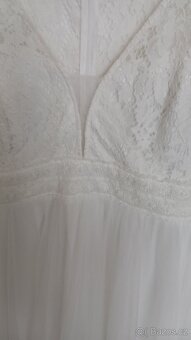 Svatební šaty velikost 44-46 - 5