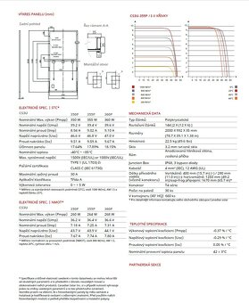Solární panel Canadian Solar CS3U-360P 360 Wp - 5