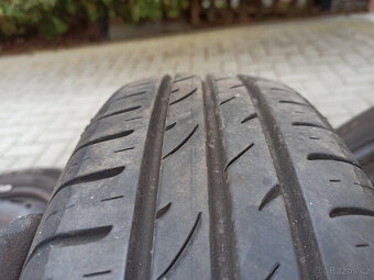 14″ disky 5x100 s letními pneu 165/70 R14 - 5