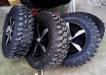 Volkswagen Touareg,Amarok 5x120 800km kola4x4 265/70 R17 - 5