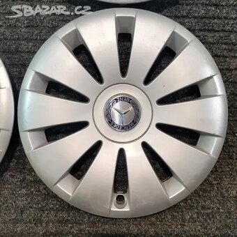 Originální poklice Mercedes-Benz 15" 4 kusy - 5