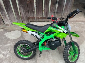 Prodám pitbike 50ccm bez řazení určený pro děti od 6-10 let - 5