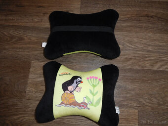 Sáček s Minnie 2ks, Autopolštář Krtek 1 ks, pláštěnka - 5