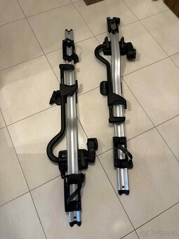 Střešní nosič na dvě kola (Thule) + podélníky Thule - 5