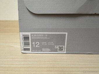 Nike Air Force 1 '07 Patterned Red Laces vel.44,5/29cm - 5