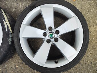 17"letní alu sada Kentaur 5x100 origo Roomster Fabia 2 Polo - 5