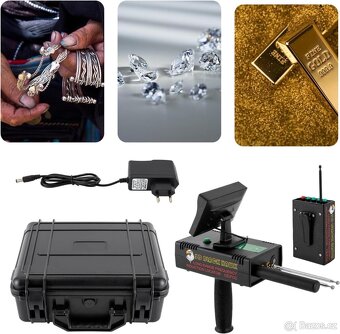 Detektor kovů s LCD/skener kovů/dlouhý dosah podzemí - 5