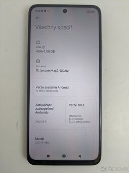 Xiaomi Redmi Note 11S 5G 4/64gb black. Záruka 6 měsíců. - 5