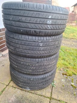 Umoriginální ALU sadu Škoda kol Crystal + nove pneu Bar - 5