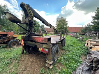 Vyvážečka dřeva za traktor - 5