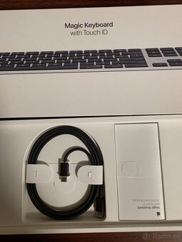 Apple Magic Keyboard s Touch ID CZ - černá (USB-C) - 5