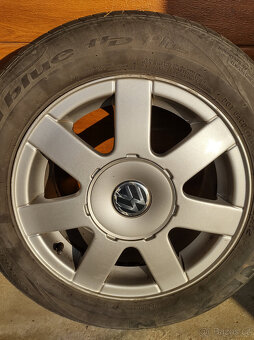 Original VW elektrony 5x112 R15 - 5