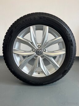 Zimní ❄️ Alu kola Kingston, VW Tiguan, 5x112 r18 - 5