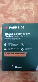 Parkside elektronické chrániče sluchu s bluetooth - 5