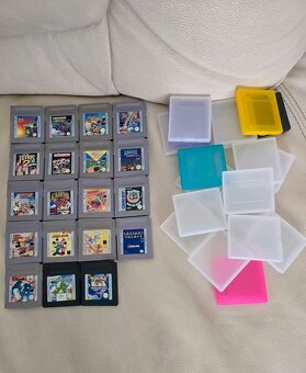 Nintendo Gameboy Classic s 20 hrami a originálním obalem - 5