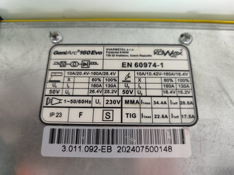 KOWAX GeniArc 160 Evo / svařovací invertor - 5