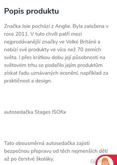 Autosedacka joie - 5