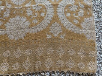 Velký dámský šátek se vzorem - akryl - 5