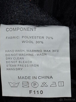 Kabát pánský krátký jaro / podzim, velikost M, ÚPLNĚ NOVÝ - 5