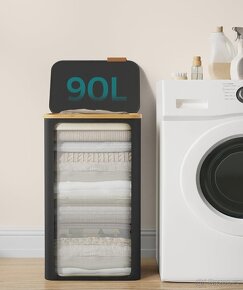 Nový koš na prádlo 90 litrů - 5