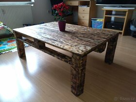 Konferenční stolek z palet - 5