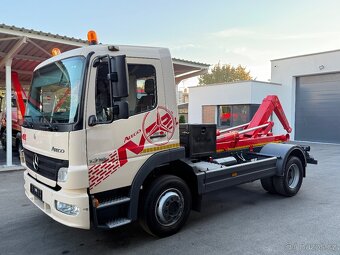 Mercedes-Benz Atego 1318 - dvojpolohový hákový nakladač / no - 5
