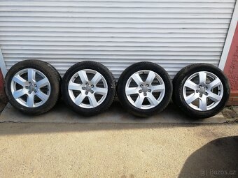 Alu kola 5x112 17 Et 37 pneumatiky 225/55/17 - 5