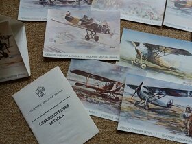 Československé letadala 1 - 5