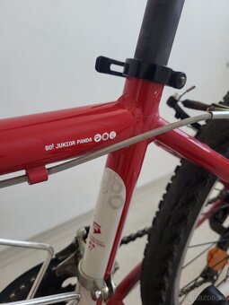 Červené dětské kolo Superior XC 24 Panda - velmi dobrý stav - 5