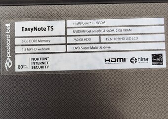 Notebook Packard Bell - 5